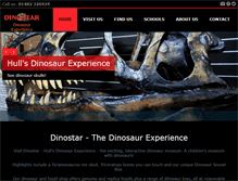 Tablet Screenshot of dinostar.co.uk